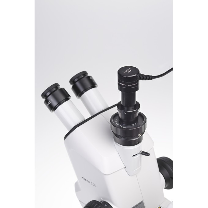 Camera universala microscop de 5 Mpx - Cu adaptoare pentru oculare de 23, 30 si 30,5 mm diametru si adaptor pentru C-Mount - AM7025X